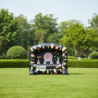 Vente Flash : Jeu de Tir à la Cible Gonflable pour Carnaval, 1,8-2,4 m de Haut, Pompe à Air Électrique, pour Enfants et Adultes, Location pour Fêtes en Extérieur