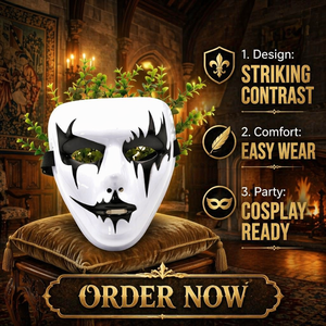 Máscaras de Látex de <span class=keywords><strong>Ghostface</strong></span> para Cosplay, Halloween, Cumpleaños, Fiestas - Máscara Facial Completa de PVC de Moda para Accesorios de Disfraces con Diseño Personalizado - Product Image 2