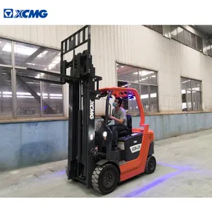 XCMG 지능형 전기 지게차 2 톤 XCB-L20 포크 리프트 이집트 트럭 중국에서 만든