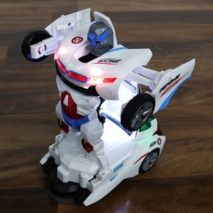 <span class=keywords><strong>Robot</strong></span> Mobil Musik Super Berubah Bentuk, Mainan <span class=keywords><strong>Robot</strong></span> Listrik Kendaraan Dua Kontrol untuk Anak-anak - Product Image 3