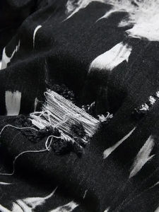 Pantalones Cortos de Mezclilla para Hombre, Diseño Personalizado 2026, 100% Algodón, Estampados, Estilo Hip Hop, Premium, Desgastados - Product Image 5