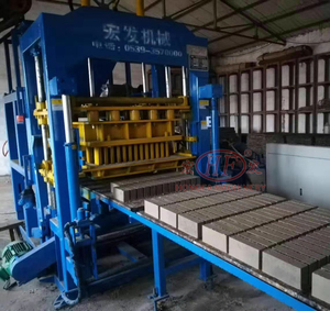 Máy đúc khối rỗng Máy bê tông lát gạch xi măng Thiết bị làm cho nhà máy sản xuất đầu tư thấp - Product Image 1