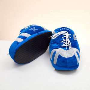 クールなラグビーNFLチームトレーナー冬ぬいぐるみコットンシューズラグビースポーツスニーカースリッパ - Product Image 5