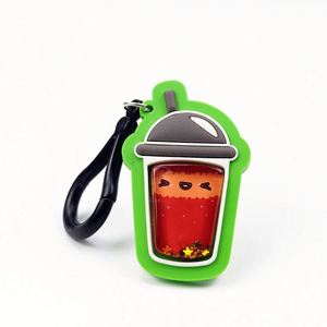 Custom 2D/3D Soft Pvc Keychain Make <b>Rubber</b> Sport <b>Key</b> <b>Chain</b> Your Logo Keyring with <b>Chain</b> - Product Image 2