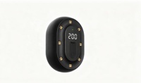 Stérilisateur de siège de toilette rechargeable, batterie de grande capacité 2000 mAh, 8 lumières UVC, dispositif de désinfection automatique par induction