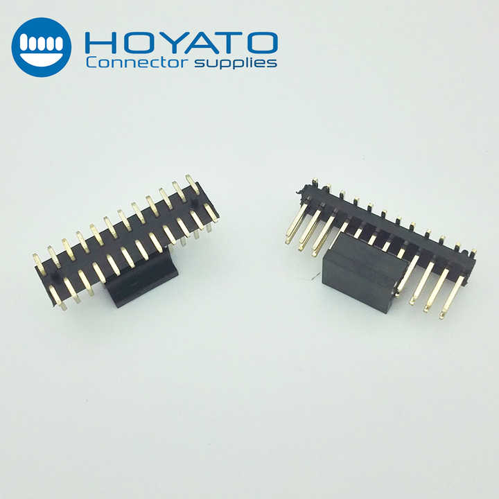 10pz Connettore Maschio DIP 40Pin Per PCB - Spina Singola Fili 20mm, Distanza 2.54mm - Foto 2
