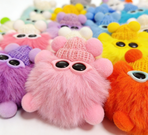 <span class=keywords><strong>Peluche</strong></span> <span class=keywords><strong>de</strong></span> Monstruo Arcoíris Kawaii |   Accesorio Suave y Esponjoso con Temática <span class=keywords><strong>de</strong></span> Halloween para Uso Diario y Regalos - Product Image 1