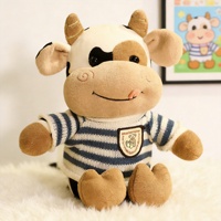 Boneka Sapi Tersenyum Mia Kawaii, Boneka Isi Dakron Viral, Cocok untuk Pemotretan & Media Sosial