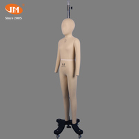 Mannequin Enfant Fille Corps Entier Sur Mesure avec Tête, Bras et Socle – Fibre de Verre – Marque JUNMEI – Forme de Présentation pour Robes – Vente Chaude