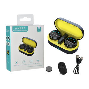 Micro không dây đeo cài áo chuyên nghiệp, tích hợp hộp sạc, dùng được cho điện thoại iPhone và Android - Product Image 6