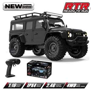 Voiture télécommandée HB R1601 RC 1:16 2.4G 4x4 tout-terrain avec LED, camions crawler, modèle de véhicule d'escalade, jouets pour adultes - Product Image 3