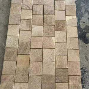 Longwell ไม้ปาร์เก้เนื้อแข็งไม้โอ๊คไม้เนื้อแข็งแผ่นติดผนังลายโมเสคไม้โอ๊คสไตล์ยุโรป - Product Image 1