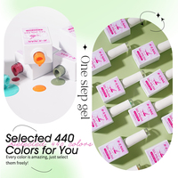 R S Vernis à ongles en gel Fournisseurs d'ongles en Chine Échantillon gratuit Gel UV sans hema 440 couleurs Soak off One Step Gel