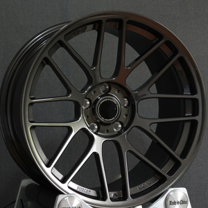 Jantes de voiture forgées multi-rayons CD-540, finition noir brillant, rayons couleur bronze, 5x114.3 5x120, jantes forgées sur mesure - Product Image 4
