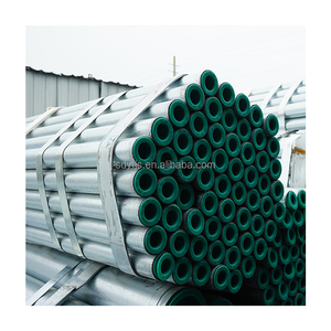 Tubería Galvanizada al por Mayor de <span class=keywords><strong>1</strong></span>/2\"-24\"/48.3/48.6 mm, Material de Acero Soldado Galvanizado por Inmersión en Caliente, Tubería Redonda para Andamios - Product Image 3