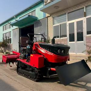 Trattore Cingolato Mini da 35 CV con Fresa Rotante e Trasmissione a Ingranaggi 2WD <span class=keywords><strong>per</strong></span> la Coltivazione e la Raccolta del Mais e la Coltivazione di Vigneti - Product Image 2