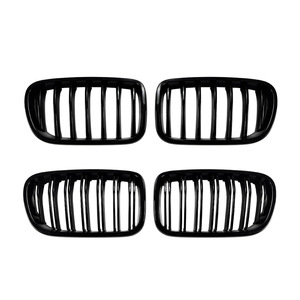 Grille de pare-chocs avant ABS simple ou double ligne pour BMW X3 F25, modification pour les modèles début 2011-2013, mise à niveau et rétrofit - Product Image 2