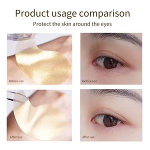 CLOVER RENA Patchs Gel Contour des Yeux Véganes aux Herbes, Acide Hyaluronique, Or 24K, Collagène, <span class=keywords><strong>Anti</strong></span>-<span class=keywords><strong>Cernes</strong></span>, <span class=keywords><strong>Bio</strong></span> Coréen, Marque Privée - Product Image 5