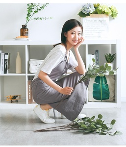 <span class=keywords><strong>Tablier</strong></span> à bavette de travail en lin de coton japonais coréen généreux Simplish pour le magasin de fleurs jardinage nettoyage pour <span class=keywords><strong>Amazon</strong></span> AliExpress - Product Image 5