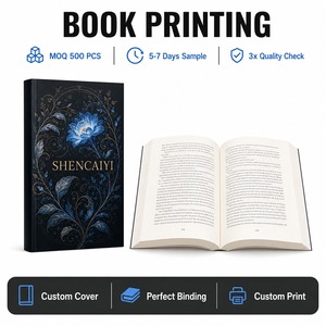 Impression de mangas personnalisés en gros, couverture souple, reliure parfaite, intérieur noir et blanc, couverture en carton brillant - Product Image 1