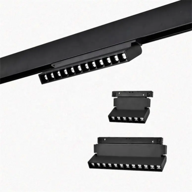 Set Led Track Light Fixture Dobrável Teto Rail Grille Lights Led 6W 12W Hotselling Excelente Qualidade Track Light