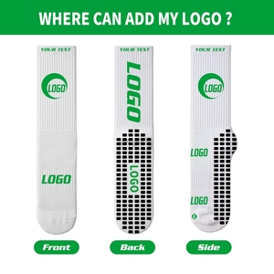 Hot Bán Biểu Tượng Tùy Chỉnh Bóng Đá Vớ Người Đàn Ông Tùy Chỉnh Chống Trượt Grip Vớ Tùy Chỉnh Thể Thao Bóng Đá Vớ Với Thiết Kế Logo - Product Image 2