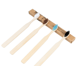 Cepillos de Dientes de Bambú Natural Ecológicos al por Mayor, Cepillos de Dientes de Madera de Bambú con Logotipo Personalizado - Product Image 2