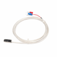 Sonde de température Pt100 autocollante étanche à montage en surface, thermomètre RTD pour tuyaux CVC et roulements de moteur