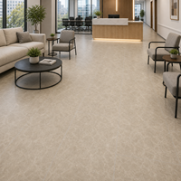 Revêtement de sol SPC WYRAX 5 mm, beige, à âme rigide, pour hôtels et appartements, approvisionnement direct usine