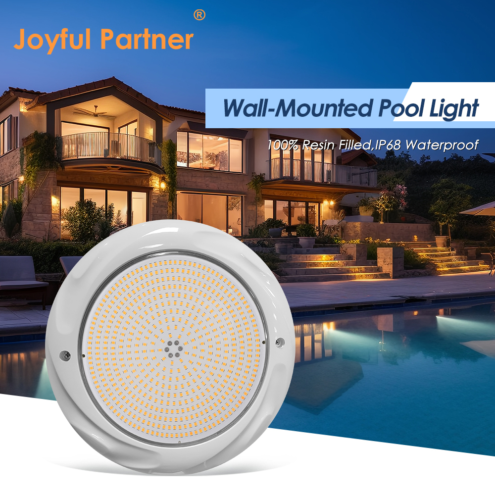 IP68 12V AC RGB Color-Changing Resin-Filled Pool Light JPA230