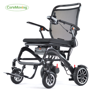 CareMoving Silla de ruedas eléctrica motorizada ligera de fibra de carbono, silla de ruedas eléctrica plegable diseñada para personas mayores - Product Image 1