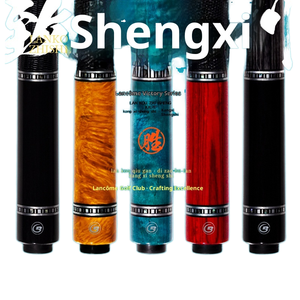 BLUE CARDAMOM Blue Club Nouvelle Série Gagnante Light Ice Wheel Xinghan Ash Kunling Queue de billard en bois divisée en deux parties 147cm pour billard chinois à huit boules et billard américain à neuf points - Product Image 4