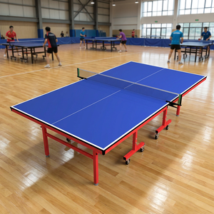 <span class=keywords><strong>Table</strong></span> <span class=keywords><strong>de</strong></span> <span class=keywords><strong>ping</strong></span>-<span class=keywords><strong>pong</strong></span> portable d'intérieur avec roulettes, plateau en SMC, design pliable, <span class=keywords><strong>table</strong></span> <span class=keywords><strong>de</strong></span> <span class=keywords><strong>ping</strong></span>-<span class=keywords><strong>pong</strong></span> commerciale robuste - Product Image 5