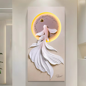 <span class=keywords><strong>3d</strong></span> tridimensionale in rilievo ingresso <span class=keywords><strong>parete</strong></span> art corridoio illuminazione ingresso ingresso senior pittura decorativa <span class=keywords><strong>soggiorno</strong></span> - Product Image 5