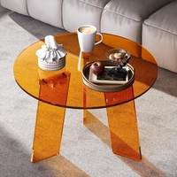 Tables basses acryliques haut de gamme adaptées aux banquets de maisons d'hôtels