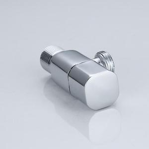 Vente directe d'usine, prix bas, robinet d'angle universel en laiton carré, écologique, pour eau froide et chaude, finition chromée - Product Image 6
