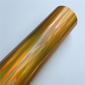 Film de vinyle <span class=keywords><strong>holographique</strong></span> or irisé Chrome Laser vinyle rouleau sans bulles enveloppe de voiture 1.52*17m - Product Image 6