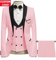 Costume 3 Pièces Sur Mesure pour Homme – Blazer Grande Taille Décontracté et Habillé pour Mariage et Cérémonie