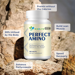 Suplementos de Nutrición Deportiva de Alta Calidad, 5000mg, <span class=keywords><strong>8</strong></span> Tabletas de Aminoácidos <span class=keywords><strong>Esenciales</strong></span> con Todos los Aminoácidos de Cadena Ramificada y BCAA - Product Image 3