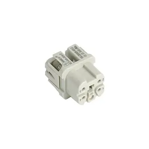Оптовые продажи 3 pin heavy duty электрический разъем-09200042711, HAN 4A-BU-S female 4pins heavy duty connector