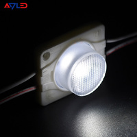 Module d'injection haute puissance 12V 1 LED SMD 3030 étanche IP67 12x56 degrés Edge Light Sign LED Modules