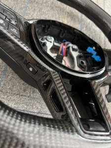 Volant en fibre de carbone pour <span class=keywords><strong>BMW</strong></span> G22 G42 G29 G20 M340i 2018 G21 G23 G26 2019 2020 2021 <span class=keywords><strong>2022</strong></span> 2023 2024 - Product Image 5