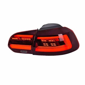 Feux arrière complets à LED avec lentille pour Golf 6 (2010-2012) – Clignotants séquentiels 12V – État neuf pour Volkswagen Golf 6 (2010-2012) - Product Image 2