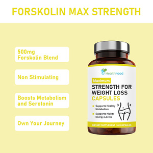 Best Seller Maximum Strength for Weight Loss Capsules with Forskolin Proprietary <b>Blend</b> Supports Higher Energy Levels Capsules - Product Image 2