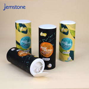 Custom <b>Print</b> Food Kraft Cardboard Tube <b>Packaging</b> Essential Oil Cylinder Tissue Paper Tube Cylinder Tissue Box - Product Image 4
