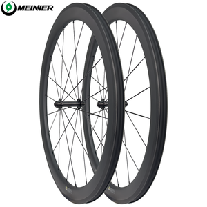 Ruedas de <span class=keywords><strong>bicicleta</strong></span> de carretera de carbono para bicicletas con freno V, ruedas de carbono de 25 mm de ancho exterior y ruedas de fibra de carbono para <span class=keywords><strong>bicicleta</strong></span> de carretera - Product Image 2