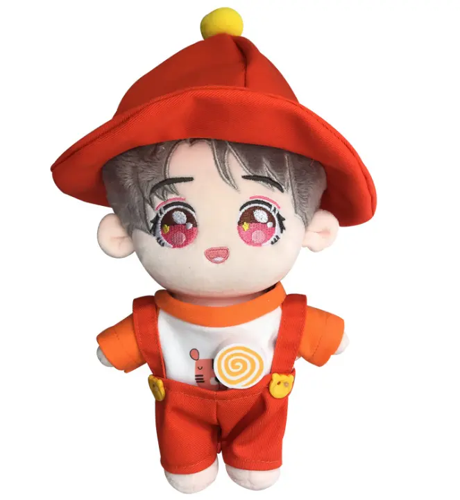 Su ordine Corea del sacchetto Della peluche giocattolo bambola stella farcito giocattolo Kpop peluche idol bambola