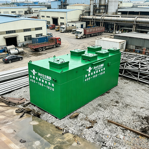 อุปกรณ์บำบัดน้ำเสียในประเทศชนบทแบบบูรณาการ1000T /d แบบกำหนดเอง - Product Image 1