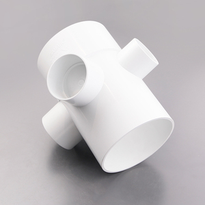 Hot Bán Buôn Nhựa <span class=keywords><strong>Pvc</strong></span> Chéo Bốn Cách Riser <span class=keywords><strong>PVC</strong></span> Nối Ống Khớp Nối Nhanh Phụ Kiện Ống - Product Image 6