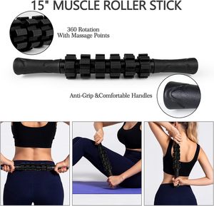 ชุดโฟมโรลเลอร์พิลาทิส CZFIT ขายส่ง ชุดอุปกรณ์โยคะ ลูกกลิ้งนวดกล้ามเนื้อ ลูกบอลนวด ไม้กลิ้งนวด พร้อมแถบยางยืดออกกำลังกาย - Product Image 3
